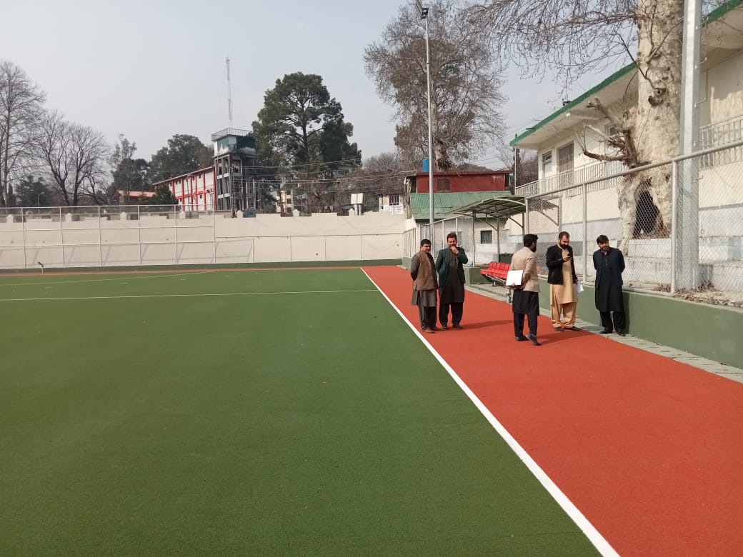 Visit To  Site of ADP#170050-Provision  Of Hockey Turf  